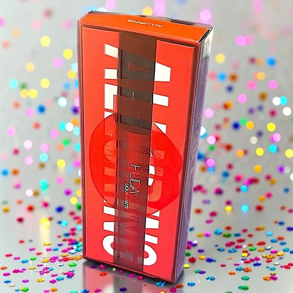 Huda Beauty Liquid Matte Lipstick in Alluring New In Box Limited Edition